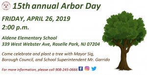 15th Annual Arbor Day @ Aldene Elementary School | Roselle Park | New Jersey | United States