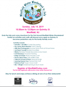 Westfield Winter Wonderland in July @ Downtown Westfield | Westfield | New Jersey | United States